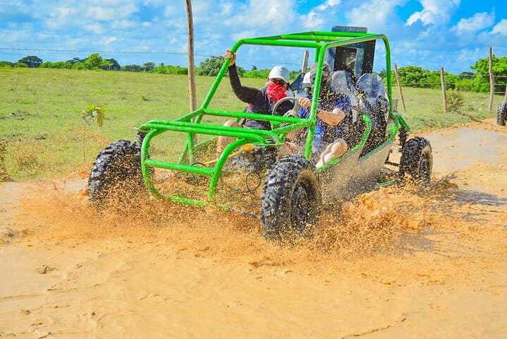 Punta Cana Night Buggy Adventure and Pool Party — Taíno Cave, Mine & Macau Beach photo 3