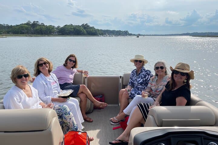 Hilton Head Luxury Pontoon Rental — Self-Drive Boat Hire at Shelter Cove Marina photo 4