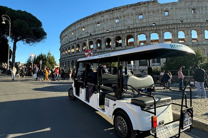 Rome Golf Cart Sightseeing Tour: 6-Hour Historic Route with Lunch photo 2