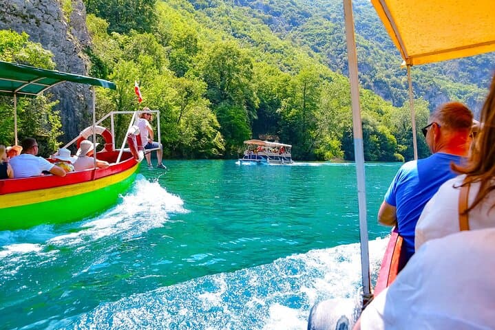 Matka Canyon Day Trip: Kayaks, Vrelo Cave & Tetovo's Painted Mosque photo 2
