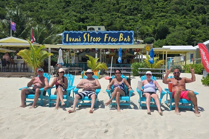 Private 32' Power Catamaran Charter to Jost Van Dyke (BVI) — Day Trip to White Bay & Sandy Spit photo 6