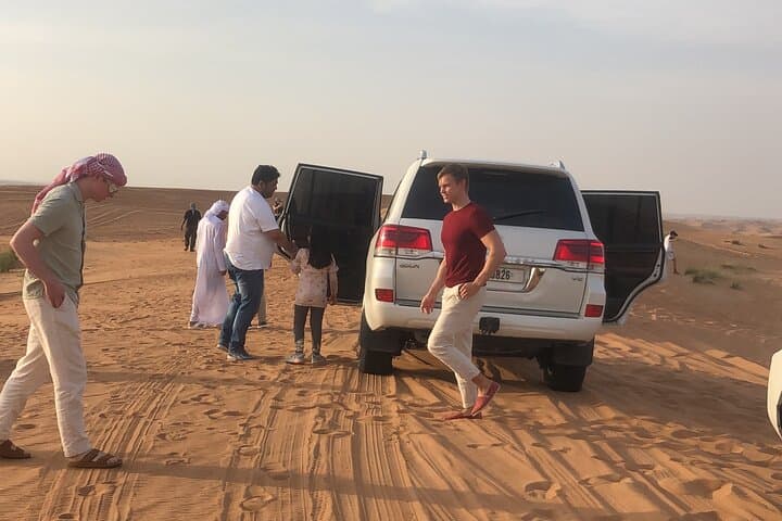 VIP Sunset Red Dune Safari in Dubai — Camel Ride, Dune Bashing & BBQ Dinner photo 3