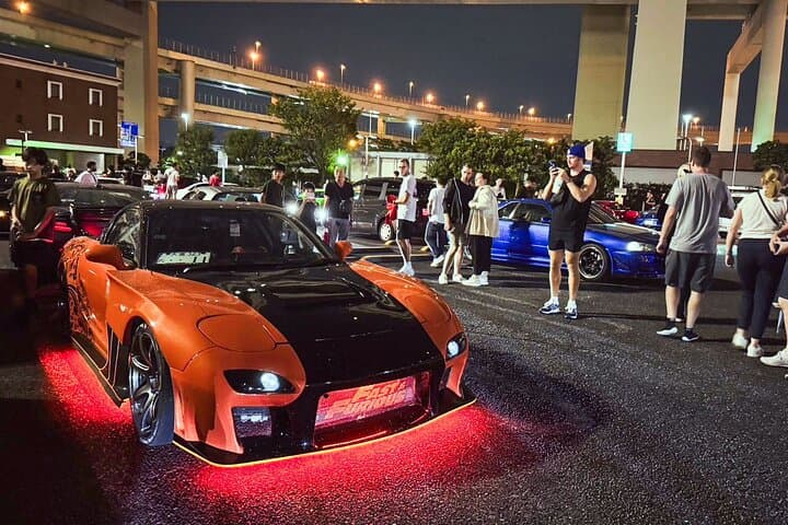 Tokyo Night Drive: JDM Car Tour to Daikoku Futo & Rainbow Bridge photo 6