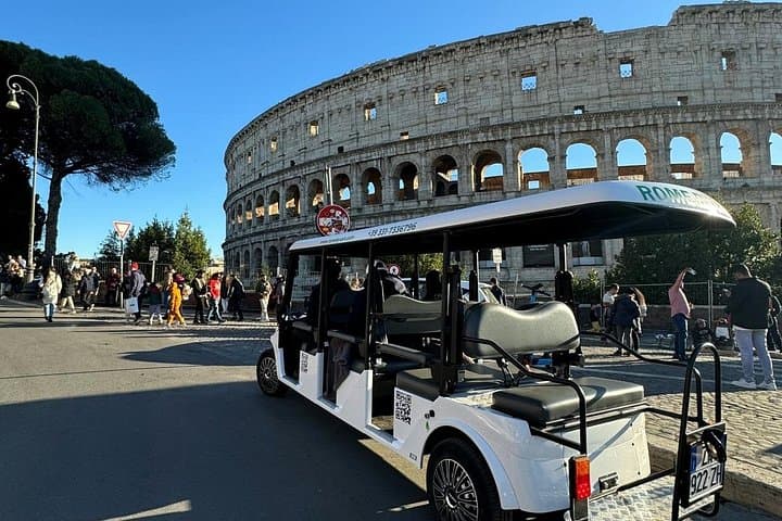 Ancient Rome Golf Cart Tour — Colosseum, Forum & Orange Garden in 1.5 Hours photo 4
