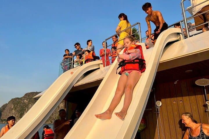 Lan Ha Bay Sunset Cruise from Cat Ba: Luxury Cruise, Kayaking & Swimming photo 6