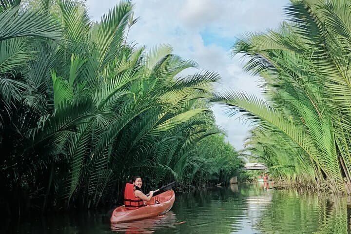 Sunset Kayak Through Kampot's Green Cathedral — Guided Mangrove Loop photo 4