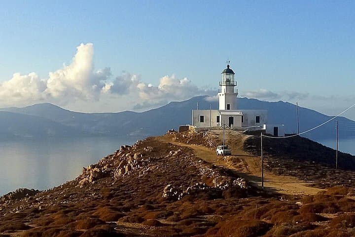 Mykonos in Four Hours: Van Tour to Armenistis Lighthouse, Kalafatis Beach & Ano Mera photo 1