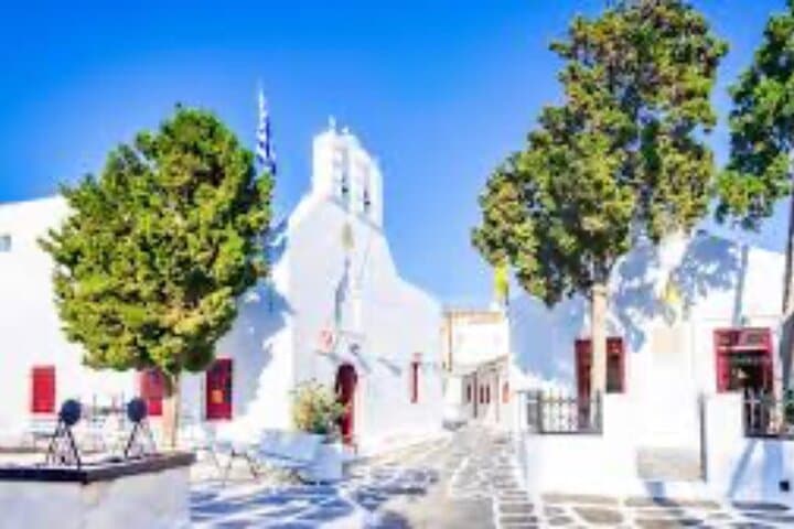 Mykonos in Four Hours: Van Tour to Armenistis Lighthouse, Kalafatis Beach & Ano Mera photo 2