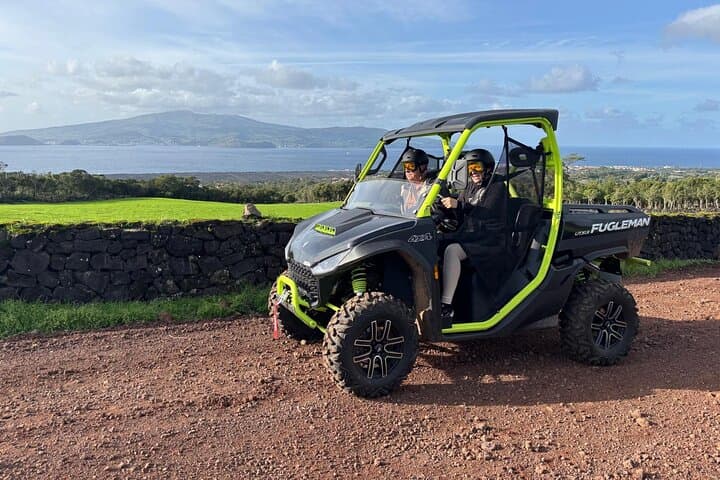 Off-Road Buggy Adventure Through Pico's Lagoas and Lava Fields photo 3