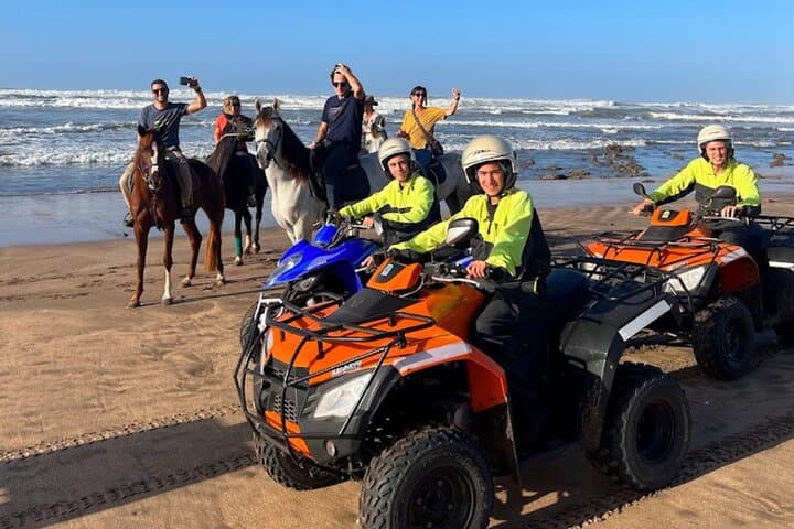 Casablanca Beachside Quad Adventure: Private Ride with Hotel Pickup photo 2