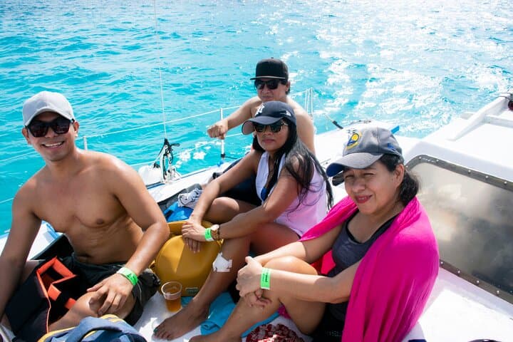 Private Catamaran to Isla Mujeres: Snorkel, Beach Club & Open Bar from Cancun photo 1