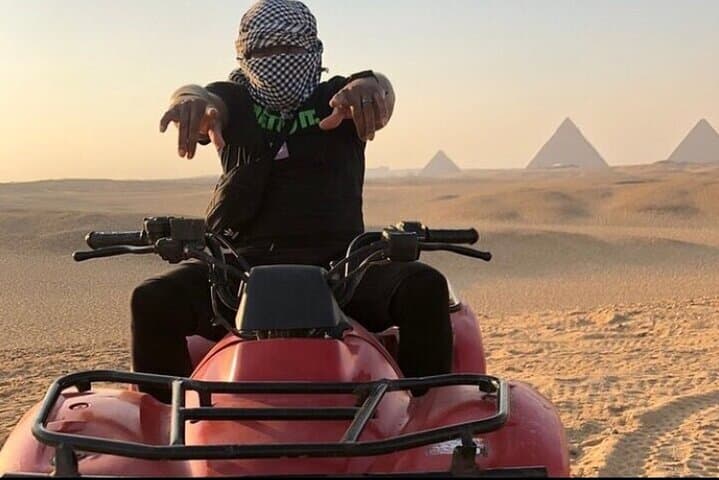 Giza Pyramids & Sphinx: Camel Ride, ATV Quad and Nile Dinner Cruise photo 5