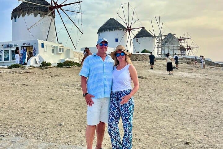 Half-Day Private Mykonos Tour — Windmills, Little Venice & Armenistis Lighthouse photo 2