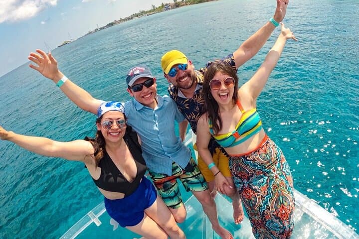 Crystal Boat and Snorkeling Tour in Cozumel — Clear-Glass Reef Experience photo 4