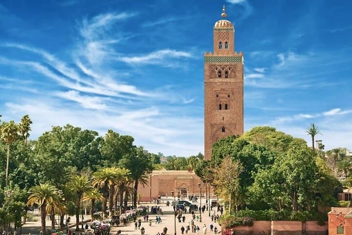 Private Half-Day Guided City Tour of Marrakech: Explore Jemaa el-Fnaa, Koutoubia & Hidden Sights