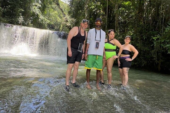 YS Falls Day Trip from Montego Bay — Swim, Zipline & Rope Swing