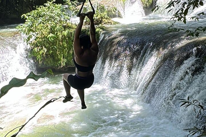 YS Falls Day Trip from Montego Bay — Swim, Zipline & Rope Swing photo 2