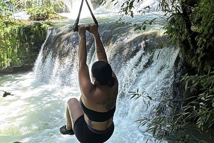 YS Falls Day Trip from Montego Bay — Swim, Zipline & Rope Swing photo 3