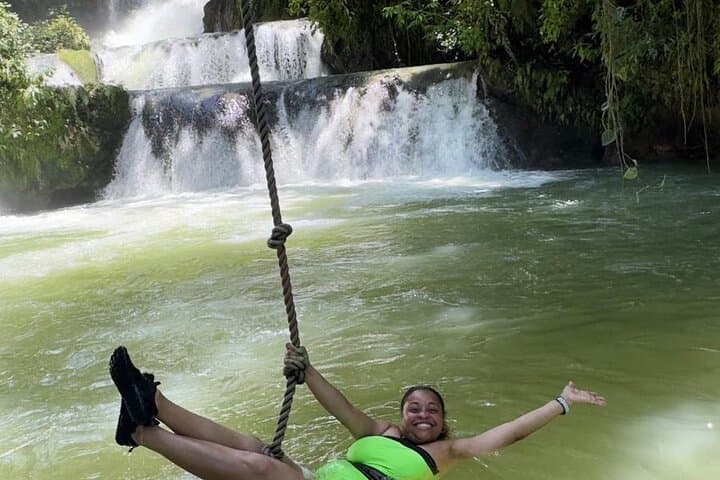YS Falls Day Trip from Montego Bay — Swim, Zipline & Rope Swing photo 5