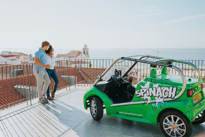 Lisbon Electric Self-Drive Tour — Spinach Car Sightseeing Routes (1–3 hrs)