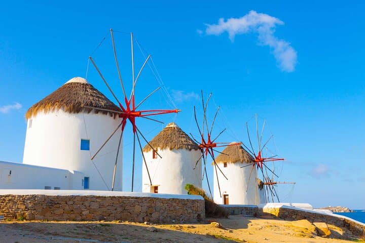 Mykonos Town Walking Tour & Brewery Tasting: Old Port to Mykonos Brewery