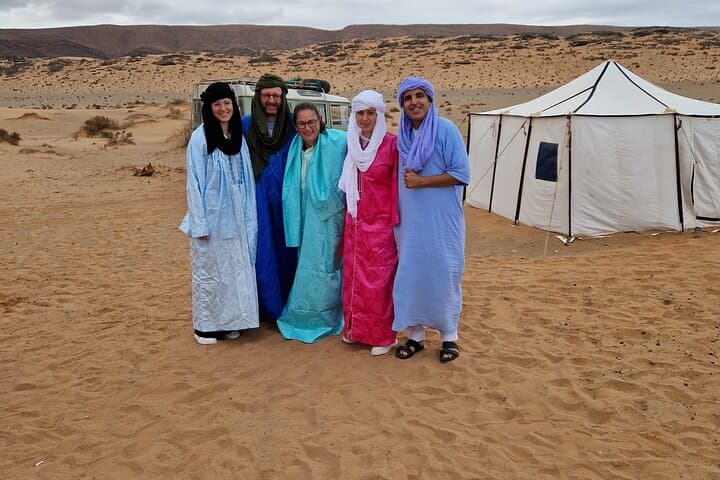 2-Day Bou Jerif Desert Bivouac from Agadir: Legzira, Tiznit & Camel Ride
