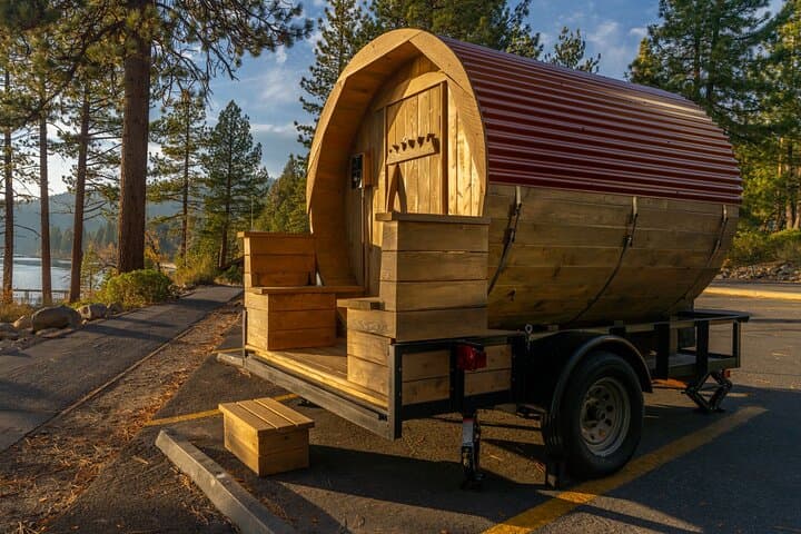 Lake Tahoe Shore Sauna: Cedar Heat & Cold-Dip at Tahoe Vista photo 1