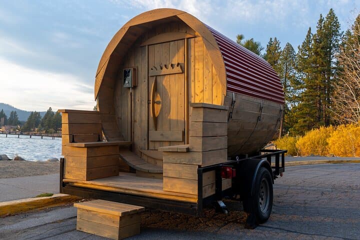 Lake Tahoe Shore Sauna: Cedar Heat & Cold-Dip at Tahoe Vista photo 2