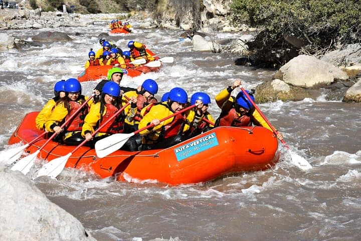 Whitewater Rafting in Cajón del Maipo: Maipo River Adventure from Santiago photo 4