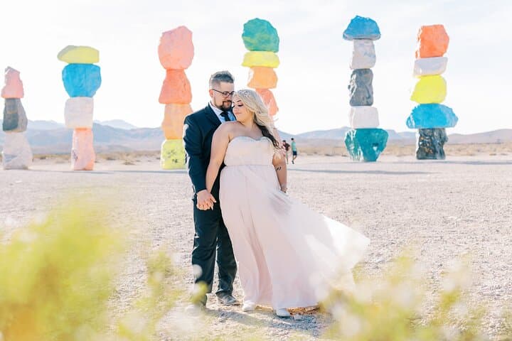Say Oui at Seven Magic Mountains — French-Language Wedding in the Mojave Desert photo 3