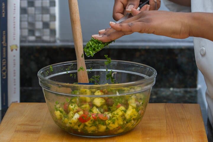 Hands-On Shrimp Tacos Class in Washington DC — Make Tortillas & Tropical Fillings photo 4