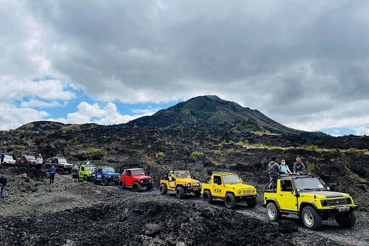 Mount Batur Jeep Sunrise, Hot Springs & Hidden Waterfall Day Tour photo 3