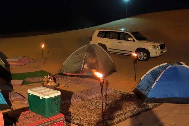 Overnight Dubai Desert Safari: Dune Bashing, Camel Ride & Bedouin Camp photo 2