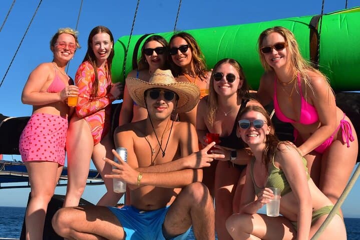 Los Cabos Party Catamaran: Snorkel with Turtles, Open Bar & Arch Views photo 3