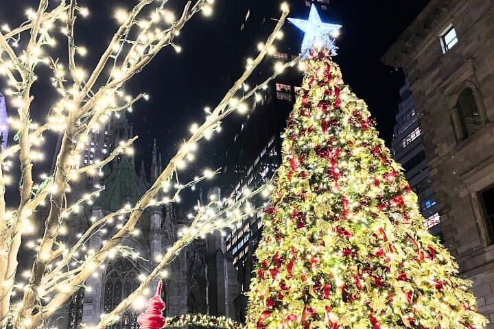 NYC Holiday Trees & Treats Crawl — Columbus Circle to Midtown Festive Walking Route photo 4