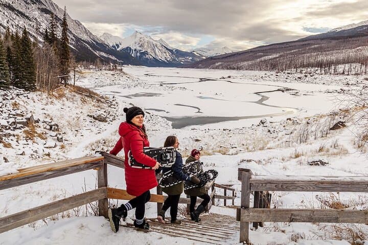 Secrets of Jasper: Guided Snowshoe Tour Through Jasper National Park