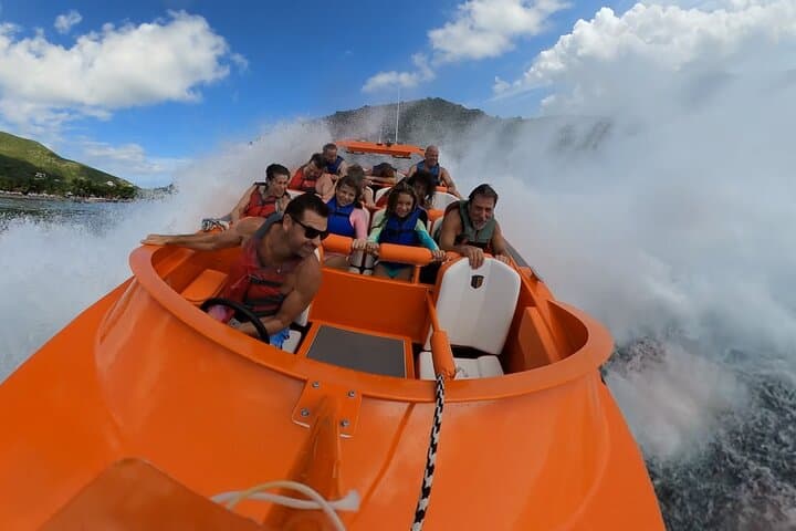 Extreme Jetboat Adventure in St Kitts: Moggaro Jet Boat Thrill Ride