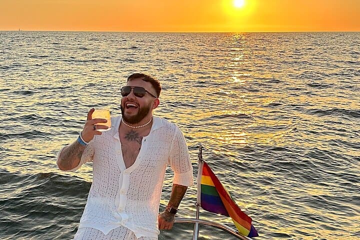 Puerto Vallarta Gay Luxury Sunset Cruise with Open Bar — Luxury LGBTQ+ Yacht Experience photo 2