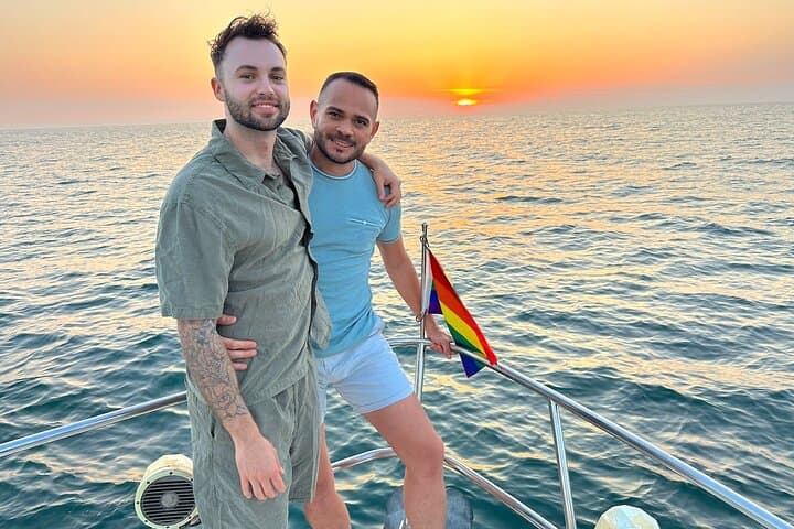 Puerto Vallarta Gay Luxury Sunset Cruise with Open Bar — Luxury LGBTQ+ Yacht Experience photo 3