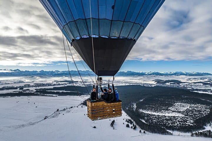 Sunrise Balloon Flight Over the Tatra Mountains — Zakopane Hot-Air Adventure