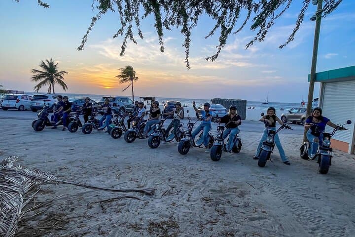 Aruba Sunset Electric Scooter Tour: California Lighthouse, Malmok & Beach Bars photo 2