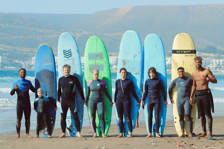 Beginner Surf Lessons at Agadir Beach — 2-Hour Small-Group Surfing in Morocco photo 5