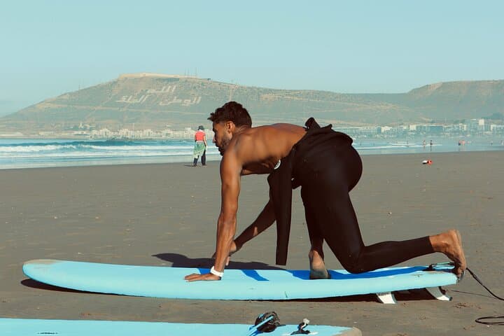 Beginner Surf Lessons at Agadir Beach — 2-Hour Small-Group Surfing in Morocco photo 3