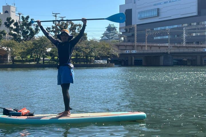 Stand Up Paddle Boarding in Osaka: Paddle by Osaka Castle & City Shores photo 4