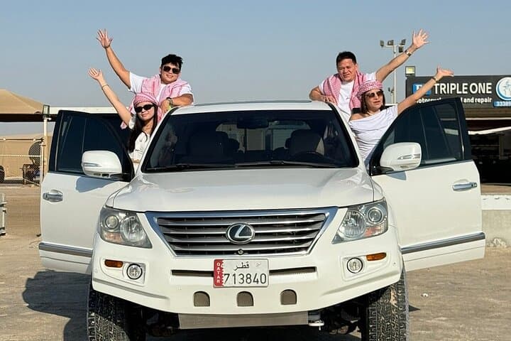 Private Sealine Beach Tour: Dune Bashing, Camel Rides & Beach Time in Qatar photo 2