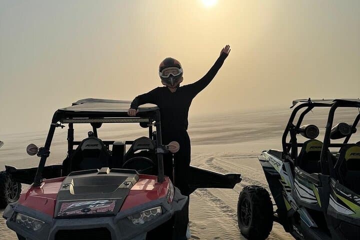 Private Sealine Beach Tour: Dune Bashing, Camel Rides & Beach Time in Qatar photo 3