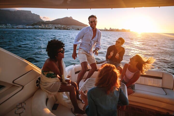 Private Sunset Yacht Tour from Dubai Marina — Skyline Cruise & Swim photo 2