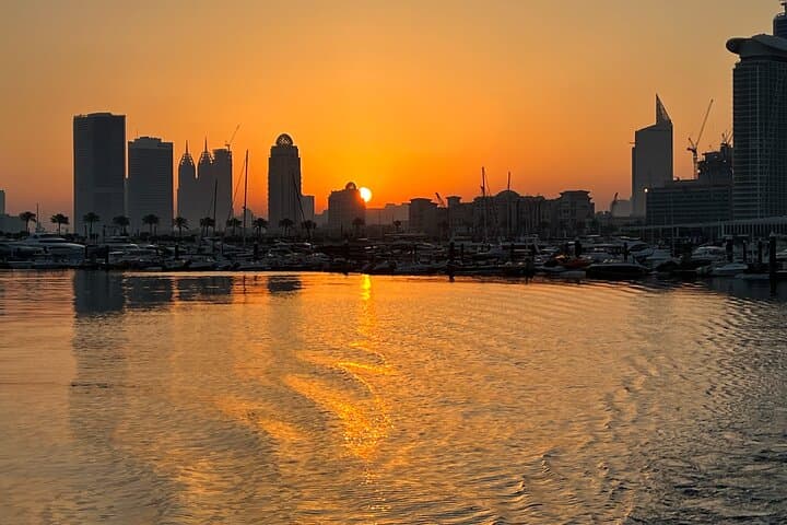 Private Sunset Yacht Tour from Dubai Marina — Skyline Cruise & Swim photo 6