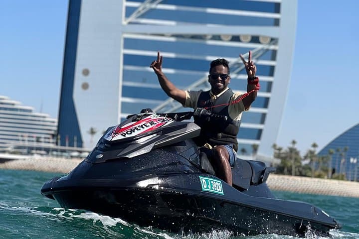 Dubai Jet Ski Tour: 2-Hour JBR to Atlantis, Bluewaters & Burj Al Arab Coastal Ride photo 3
