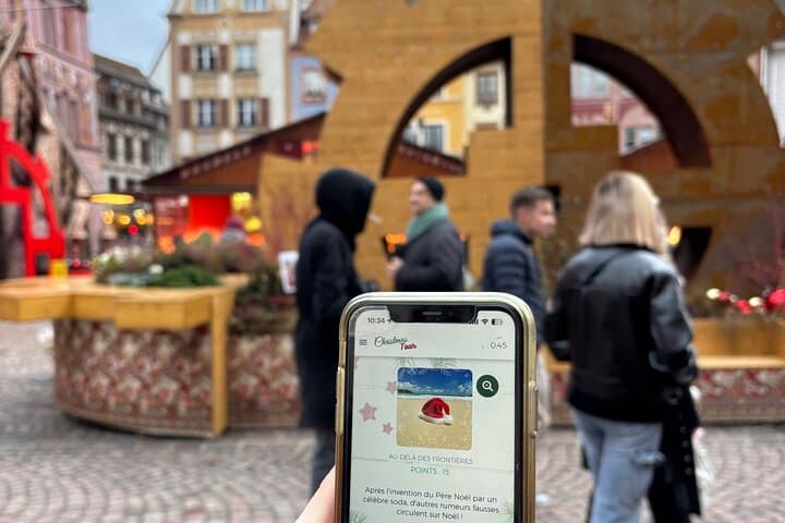 Mulhouse Christmas Market Scavenger Hunt: Mobile Track Game Experience